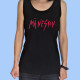Camiseta sin mangas mujer MANESKIN - Logotipo rojo