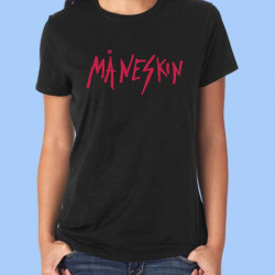 Camiseta mujer MANESKIN - Logotipo rojo