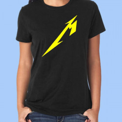 Camiseta mujer METALLICA - Logotipo nuevo