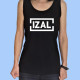 Camiseta sin mangas mujer IZAL - Logotipo
