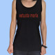 Camiseta sin mangas mujer VETUSTA MORLA - Logotipo rojo