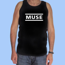 Camiseta de tirantes hombre MUSE - Logotipo