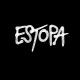 Camiseta ESTOPA mujer - Logotipo blanco rayado