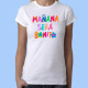 Camiseta blanca mujer KAROL G - Mañana será bonito