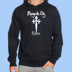 Sudadera unisex Mägo de Oz - Finisterra logo blanco
