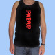 Camiseta de tirantes hombre AC/DC - Power Up logo rojo