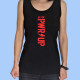Camiseta de tirantes mujer AC/DC - Power Up logo rojo
