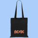 Bolsa AC/DC - Logotipo rayado vintage