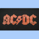 Camiseta de tirantes mujer AC/DC - Logotipo rayado vintage
