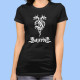 Camiseta mujer SAUROM - Logo blanco