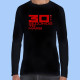 Camiseta manga larga hombre 30 Seconds To Mars - Logotipo rojo