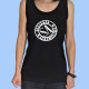 Camiseta de tirantes mujer SOZIEDAD ALKOHOLIKA (S.A.) - Logotipo blanco
