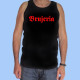 Camiseta de tirantes hombre BRUJERIA - Logo rojo