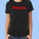 Camiseta mujer BRUJERIA - Logotipo rojo