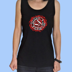 Camiseta de tirantes mujer SOZIEDAD ALKOHOLIKA (S.A.) - Logo & Llama