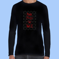 Camiseta manga larga hombre PINK FLOYD - The Wall