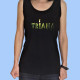 Camiseta de tirantes mujer TRIANA - Logo vintage
