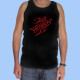 Camiseta de tirantes hombre ARDE BOGOTÁ - Logotipo rojo