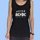 Camiseta de tirantes mujer AC/DC - La evolución del rock