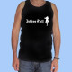 Camiseta de tirantes hombre JETHRO TULL - Logo blanco