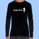 Camiseta manga larga hombre JETHRO TULL - Logo blanco