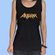 Camiseta de tirantes mujer ANTHRAX - Logotipo