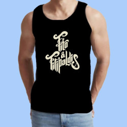 Camiseta de tirantes hombre FITO & FITIPALDIS - Logotipo