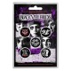 Chapas BLACK VEIL BRIDES - PENTAGRAM