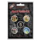 Chapas IRON MAIDEN - THE FACES OF EDDIE