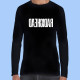 Camiseta manga larga hombre RADIOHEAD - Logotipo inverso vintage