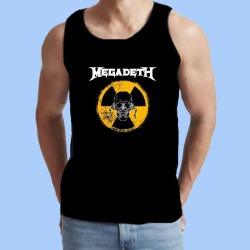 Camiseta sin mangas hombre MEGADETH - Logo vintage