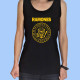 Camiseta de tirantes mujer RAMONES - Logo amarillo