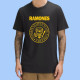 Camiseta hombre RAMONES - Logo amarillo