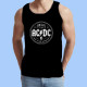 Camiseta de tirantes hombre AC/DC - Rock 'n' Roll Damnation vintage