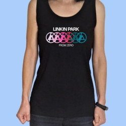 Camiseta de tirantes mujer LINKIN PARK - From Zero Logo