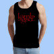Camiseta sin mangas hombre LAMB OF GOD - Logotipo rojo