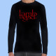 Camiseta manga larga hombre LAMB OF GOD - Logotipo rojo
