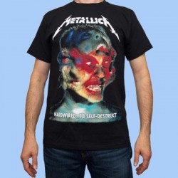 Camiseta METALLICA - Hardwired...To Self-Destruct