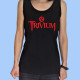 Camiseta de tirantes mujer TRIVIUM - Logotipo rojo