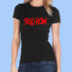 Camiseta mujer SKID ROW - Logotipo rojo