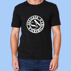 Camiseta hombre SOZIEDAD ALKOHOLIKA (S.A.)  Logotipo blanco