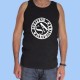 Camiseta sin mangas hombre SOZIEDAD ALKOHOLIKA (S.A.) - Logotipo blanco